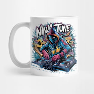 "Stealth Beats: The Ninja DJ" Mug